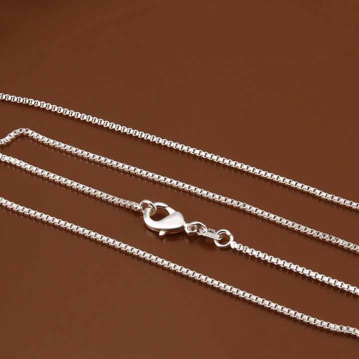 40cm-60cm%20Thin%20Real%20925%20Sterling%20Silver%20Slim%20Box%20Chain%20Necklace%20Women%20Girls%20Children%2016-24inch%20Jewelry%20kolye%20collares%20collier%20-%20Image%205