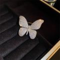 Exquisite Butterfly Rhinestone Butterfly Brooches Pins For Women Elegant Corsage Weddings Banquet Lapel Pins Clothing Jewelry. 