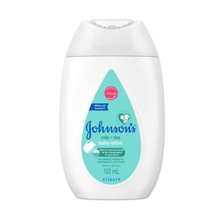 Johnson's Baby Milk + Rice Lotion 100ml