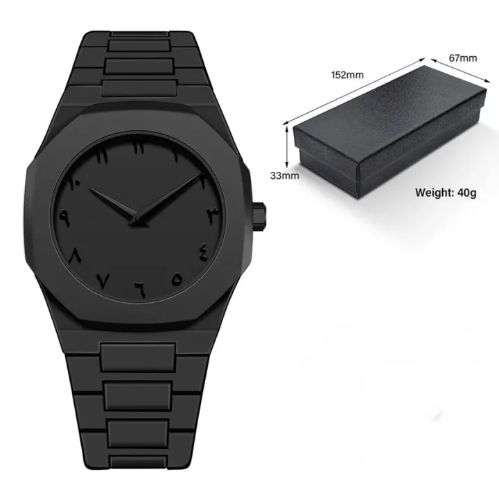 Men's%20Arabic%20Numeral%20Quartz%20Watch%20PC%20Plastic%20Material-%20Aura%20Arabic%20Watch%20-%20Black%20-%20Image%206
