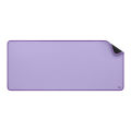 Logitech Desk Mat - Studio Series, Multifunctional Large Desk Pad, Extended Mouse Mat, Office Desk Protector with Anti-Slip Base, Spill-Resistant Durable Design-Lavender.