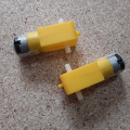 Gear Motor for Robot Wheel DC yellow colour.
