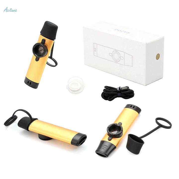 Kazoo for Violin Piano Kazoo Instrument Easy to Play Professional Kazoo Flute for Music