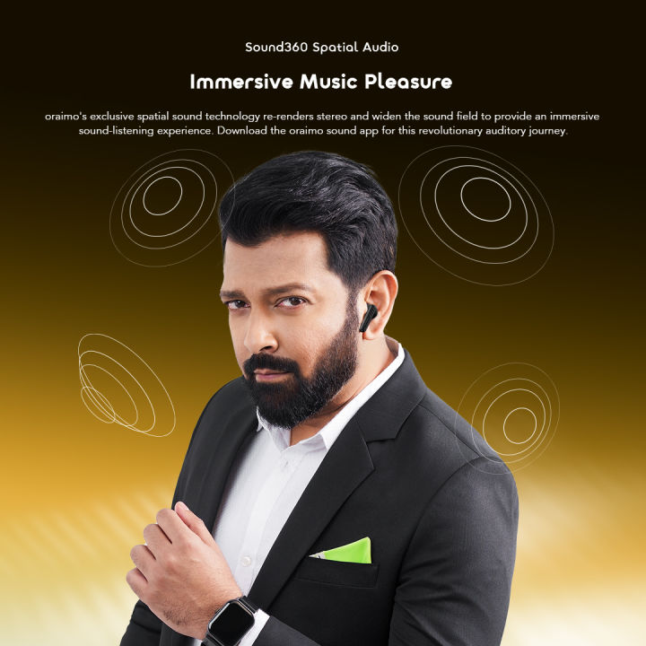 Oraimo%20True%20Wireless%20Earbuds%20(OTW-323P)-%20Light%20Gold%20/%20SpeedBlack%20-%20Image%203