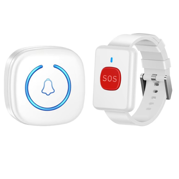 Wireless Watch Button Pager Emergency SOS Call Button for Elderly ...