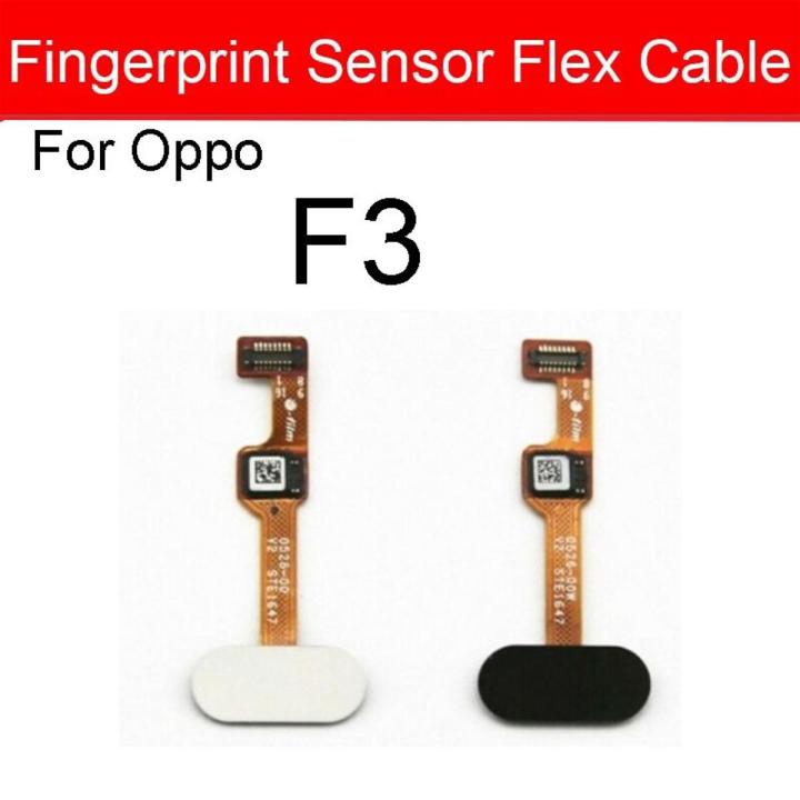 Home Button Fingerprint Sensor Flex Cable For Oppo F3