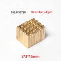 Alphabet Letter Fonts Of Ribbon Printer Heat Stamping Head Hot Stamping Spare Part Expiration Code Printing Machine. 