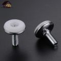 New 4Pcs Steel Furniture Legs Anti-slip Base Table Cabinet Leg Pad Adjustable Leveling Feet Leveler M8 M10 Screw 13mm-27mm. 