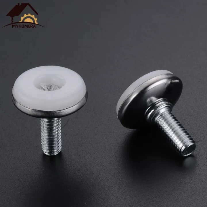 New%204Pcs%20Steel%20Furniture%20Legs%20Anti-slip%20Base%20Table%20Cabinet%20Leg%20Pad%20Adjustable%20Leveling%20Feet%20Leveler%20M8%20M10%20Screw%2013mm-27mm%20-%20Image%206