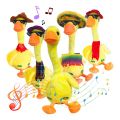 NEW Lovely Dancing Duck Talking Toy Sound Record Repeat Doll Kawaii Duck Kids Education Toys Home Party Decoration. 