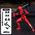 Multi - Jointed Moveable 3d Printed Robot Action Figure DIY Toy For Kid.