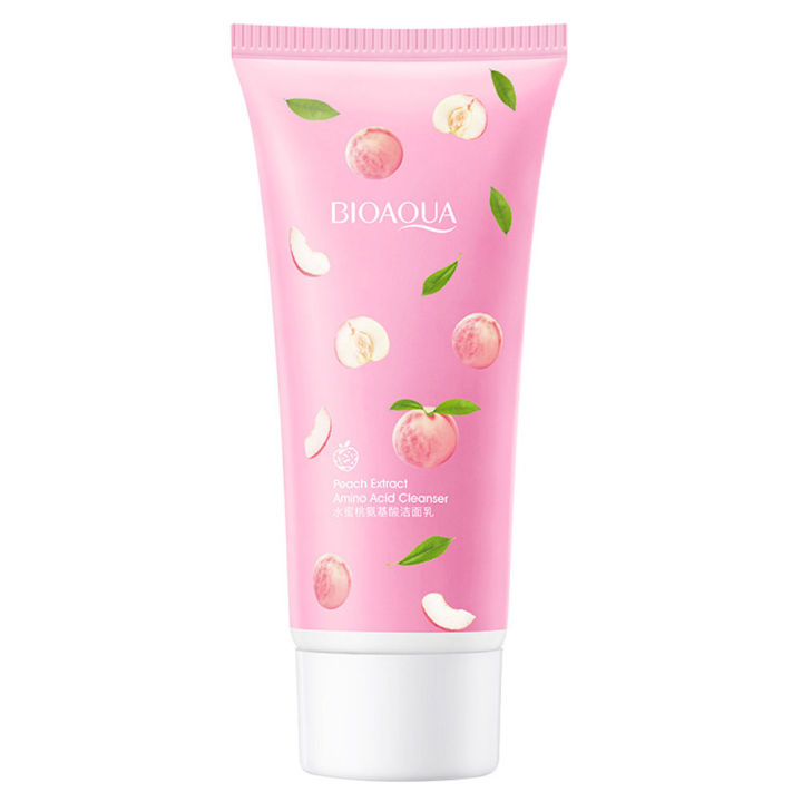 BIOAQUA Peach Amino Acid Skin Facial Cleanser 100g