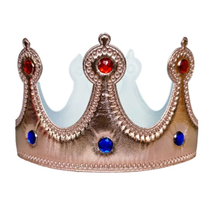 Eye-catching Party Crown Hats Birthday Head-Wear Toy for Kids DIY Crafts Cute Design Crowns Multicolor Cosplay Party D5QA