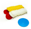 24 pes Set Carrom Coins with Stick - 7MM.