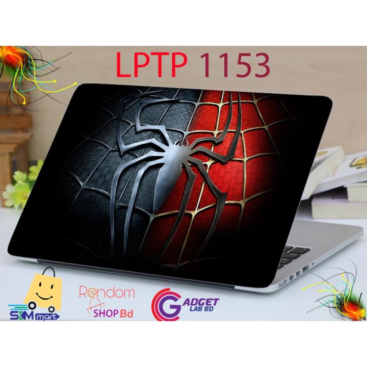 spider Laptop Sticker For Back Side Decoration