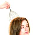 Stainless Steel Head Massager.