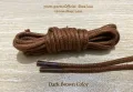2 Pair 90cm\120cm Coloured Round Shoelaces For Shoes & Boots/Export Quality Formal Shoe Laces.