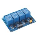 Arduino 4 channel relay module 5V control board with optocoupler  Relay Output 4 way relay module. 