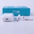 i11 TWS Bluetooth 5.0 Headphones Ear Pods Wireless Bluetooth Earphones with Wireless Charging Case- White. 