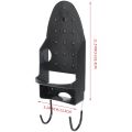 Ironing Board Holder Wall Mount Electric Iron Hanger Ironing Board Rack Ironing Board Storage Organizer White. 