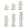 Vertical Shoe Organizer (TH : 198) 5 Layer Vertical Shoe Rack Space Saving Cabinet With Strong Load Bearing Aluminum Stand.