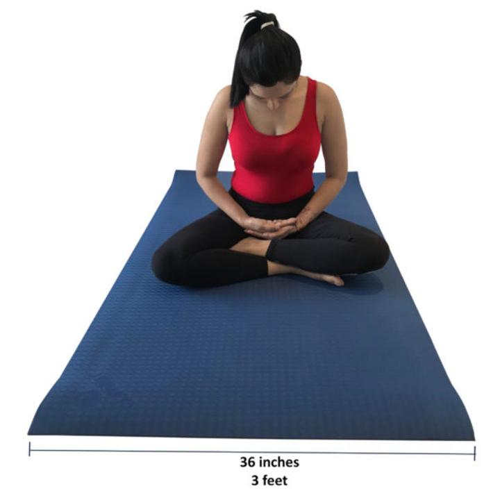 Portable Yoga Mat 8mm 3 Feet*6 Feet