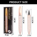 2 In 1 Starry Sky Series Self-adhesive Eyeliner Pen Diamond Bling Glitter Liquid Eyeliner No Glue Magnetic Eye Liner For Lashes. 