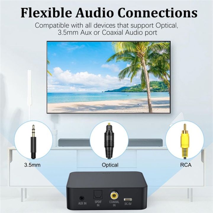 Bluetooth%205.0%20Transmitter%20Receiver%20for%20TV%20to%20Headphones%20with%20Volume%20Control,%20Low%20Latency%20Wireless%20Audio%20Adapter%20-%20Image%206