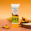 Mamaearth Ubtan Natural Face Wash 100ml for Dry Skin with Turmeric & Saffron for Tan Removal and Skin Brightening. 