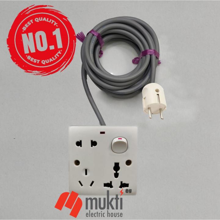 Homemade MultiPlug Custom Made Energypac 6 Pin One Gang Point Extension ...