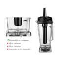 2X Blender Tamper Accelerator Plastic Stick Plunger for Vitamix 760/5000/5200 Blenders for Standard 64Oz Container. 