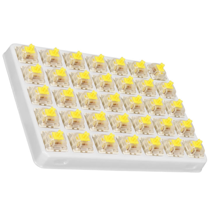 Keyboard%20Switch,%20Single%20Spring%20Keyboard%20Yellow%20Switch%20for%20Mechanical%20Keyboard%20-%20Image%203