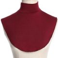 Neck Cover Collar Women Cotton Jersey Hijab Ramadan Muslim Fashion Inner Cap Turban Islam Clothing Modal Turtleneck. 
