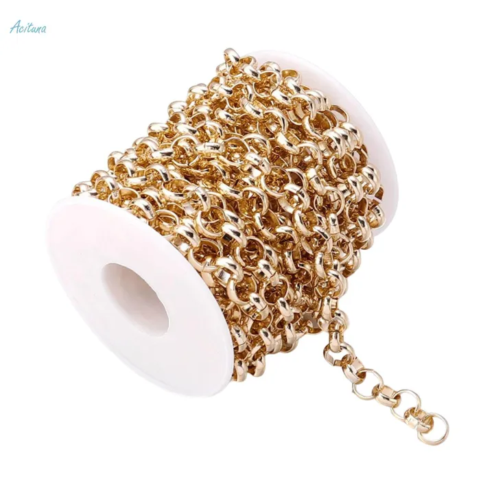 Round%20Link%20Chain%208mm%20Width%20Aluminum%20with%20Spool%20Roll%20for%20Jewelry%20Making%20DIY%20Accessories%20-%20Image%202
