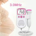 Handheld  Fetal Doppler LCD 3.0MHz Ultrasound Fetal Doppler Baby Heart Beat 0 Radiation Fetal Doppler Fetal Heart rate Monitor. 