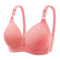 38-44 BC Plus Size Bras for Women's Underwear Thin Cup Push Up Lace Floral Padded Bralette Top Large Size Lingerie Brassiere. 