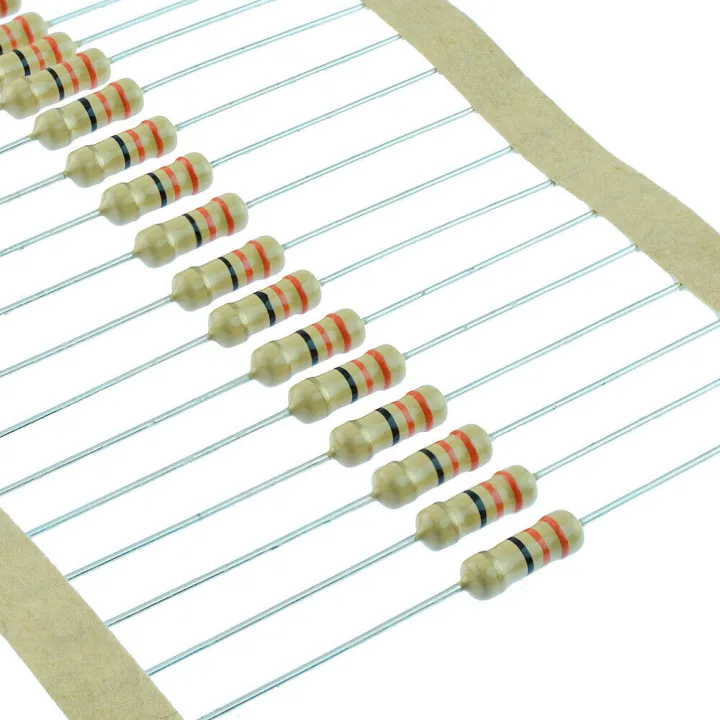 50Pcs-%20820%20Ohm%20Resistor%205%25%20820%20Ohm%20Carbon%20Film%20820%20Ohm%20Resistors%201/4W%20Resistance%200.25%20Watt%205%25%20Tolerance%20Fixed%20Resistors%202%20Pin%20Leads%20-%20Image%204