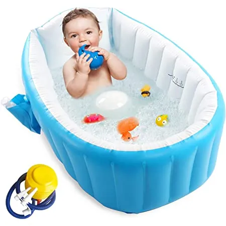 Baby%20Bathtub%20with%20Pumper-Baby%20Bath%20Tub-Baby%20Children%20Tub%20-%20Multicolor%20(35.43%20x%2021.65%20x%2011.81%20inch)%20-%20Image%203