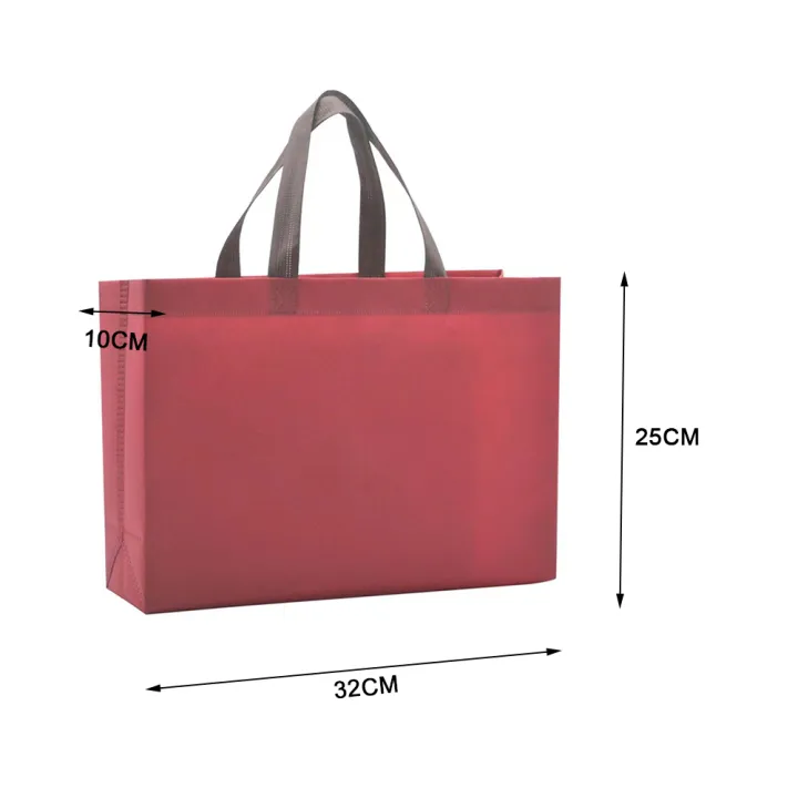 1%20PC%20Non-woven%20Shopping%20Bag%20Large%20Capacity%20Foldable%20Eco%20Tote%20Grocery%20Bags%20Handbag%20Fabric%20Grocery%20Bag%20-%20Image%204