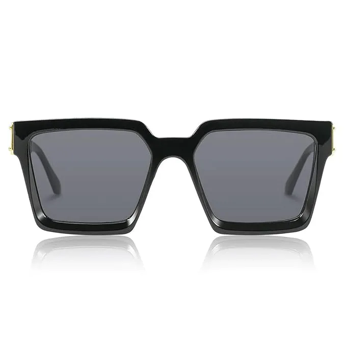 New%20Rectangle%20Classic%20Black%20Frame%20Side%20Gold%20Sunglasses%20For%20Man%20Woman%20-%20-%20Image%204