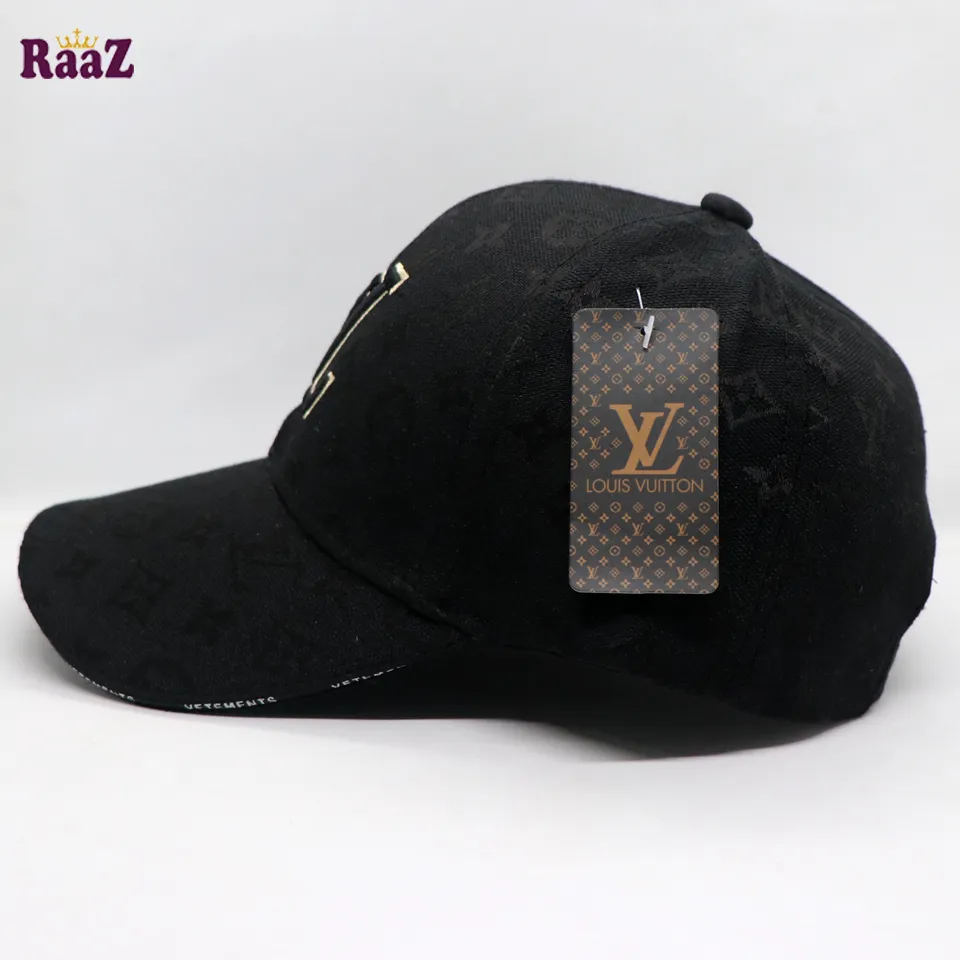 Full Black VL Embroidery Logo Premium Imported Cap | Daraz 