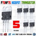 STP75NF75 N-Channel TO 220 MOSFET P75NF75.