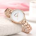 CURREN 9015 Rose Gold Stainless Steel Watch For Women - RoseGold , Black , Blue , White.