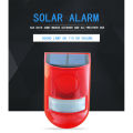 Solar Alarm Light Wireless IP65 Motion Sensor Outdoor Garden Security Lamp(null).