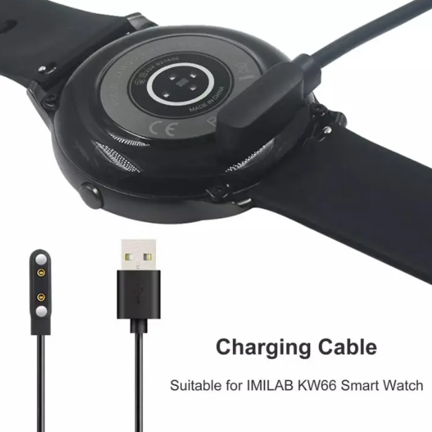 USB Charger Cable For XiaoMi IMILAB KW66 Smart Watch Dock Charger Magnetic USB Charging Cable