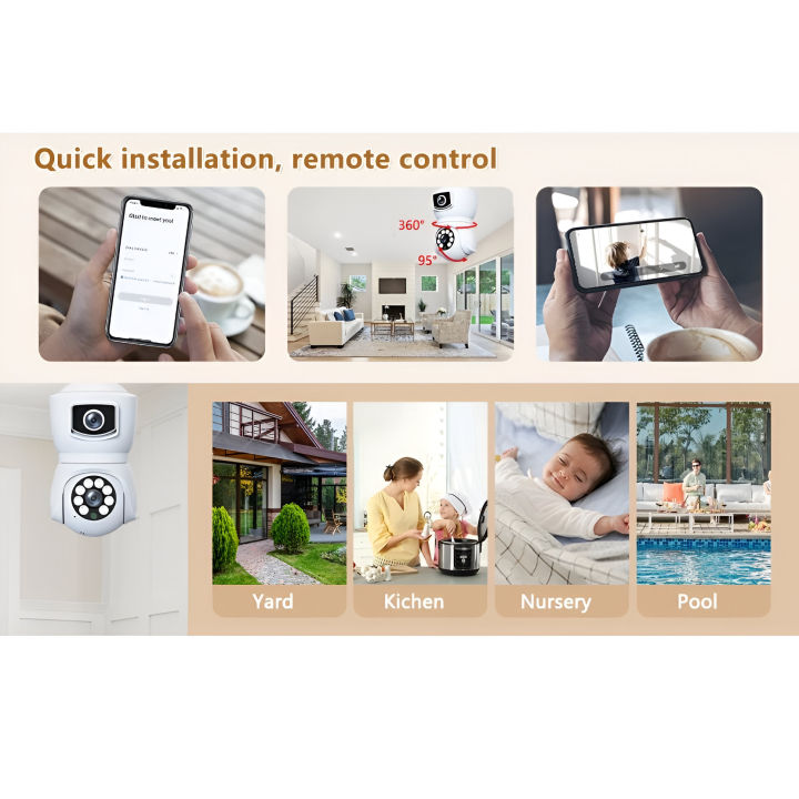 3MP+3MP%20(Mega%20Pixel)%20Dual%20Lens%20Full%20HD%20Wifi%20Bulb%20Holder%20Camera%20With%20365Days%20Warranty%20-%20Image%208