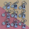 1pcs Kpop TWICE Keychain new album more more TWICE Metal key chain Pendant.