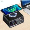 9 in 1 110W 8 Port USB fast charge Multiport USB Charger USB Hub EU.