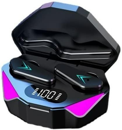 X15 TWS Wireless Earphone | Bluetooth 5.3 Headphone | 65ms Low Latency Gaming Earbud | Esport Headset for Gamer | Noise Cancelling | Long Battery Life | Perfect for Mobile & PC Gaming