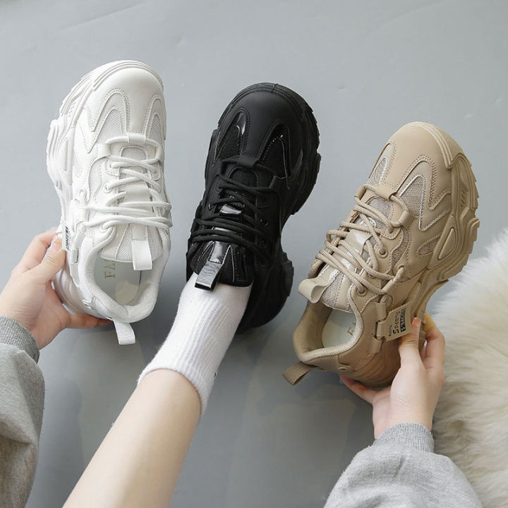 Dad's%20Women's%20Fashion%202023%20Spring%20New%20Korean%20Edition%20Instagram%20Thick%20Sole%20Female%20Student%20Casual%20Sports%20Shoes%20West%20K-9-2%20-%20Image%204